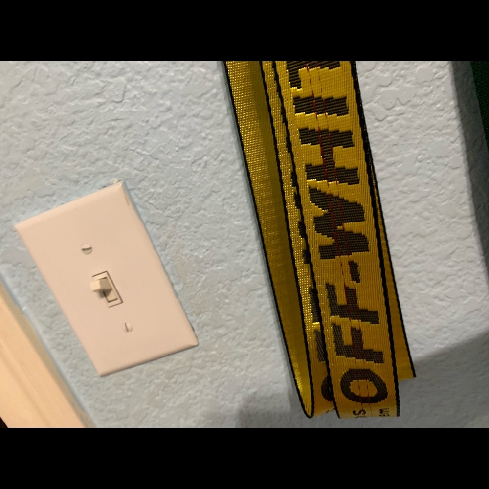 Offwhite belt
